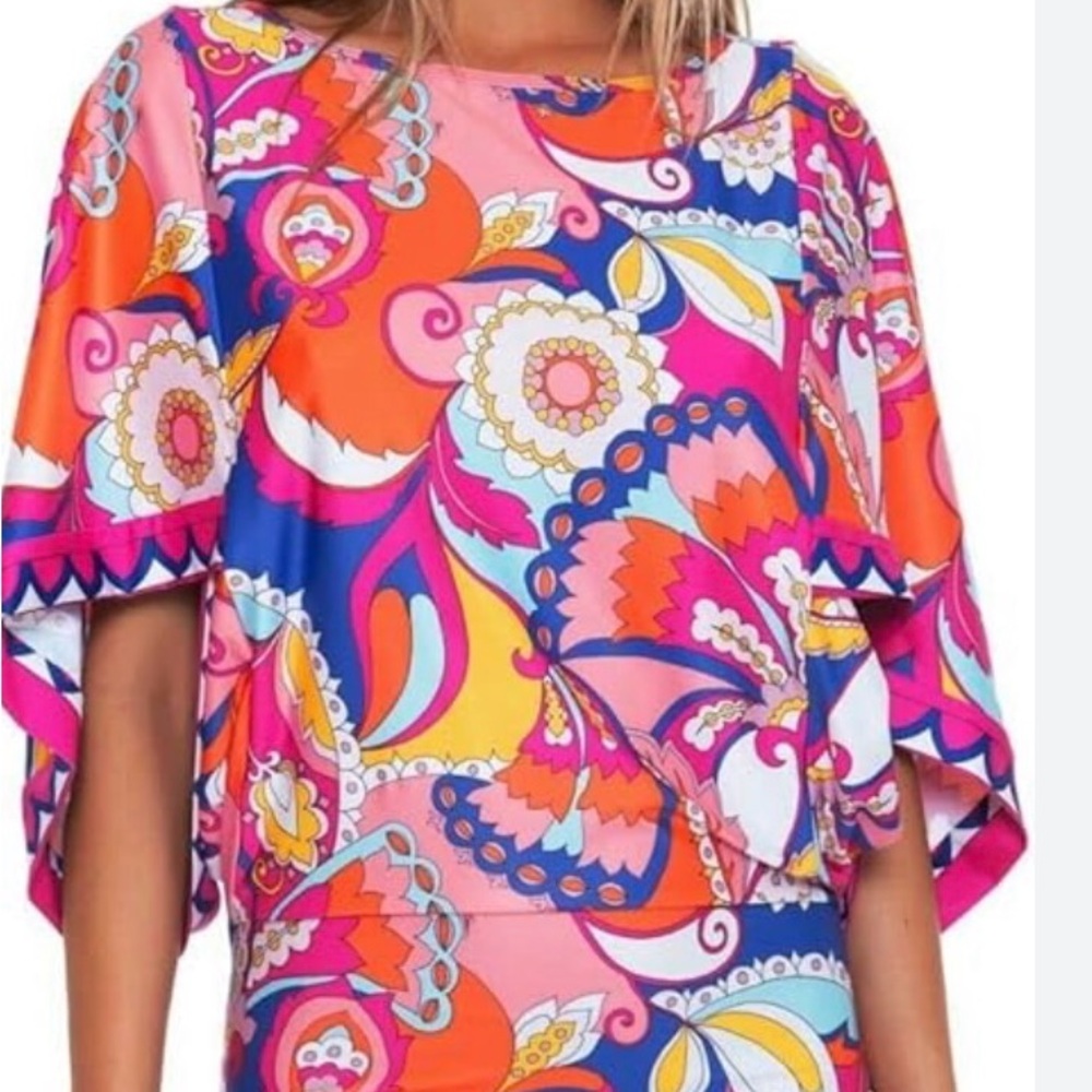 Trina Turk NWT Sevilla Tunic Coverup - Picture 4 of 8